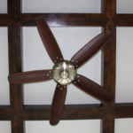 Coffered Ceiling in Living Room (Rose Meadow)