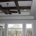 Coffered Ceiling in Living Room (Rose Meadow)