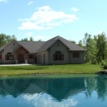 Exterior with Pond (Northwoods)