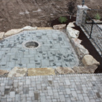 Built-in Firepit (Rose Meadow)