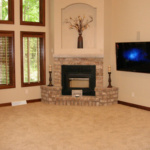 Fireplace in Great Room (Forest Glenn Custom)