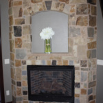 Master Bedroom Fireplace (Waterstone)