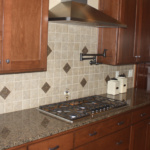 Kitchen with Tile Backsplash (The Silvercrest)