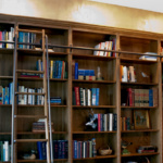 Custom Shelf in Library (Wood Lake)