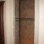 Master Bathroom Walk-in Shower (The Silvercrest)