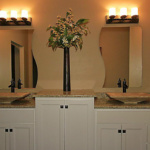 Dual Vanities in Master Bathroom (Scotch Pine)